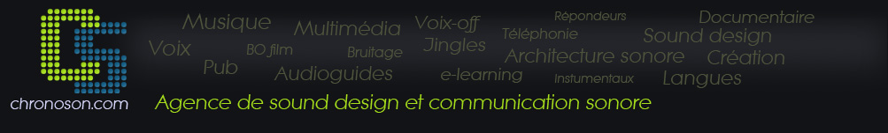 CHRONOSON, studio voix off, communication audio, création sonore et audioguide à Grenoble